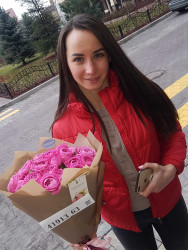 Європейський букет з кущових троянд - купити в квітковому магазині ProFlowers.ua