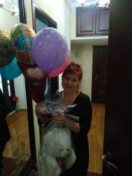 Заказать с доставкой - Воздушные гелиевые шары "Happy Birthday"