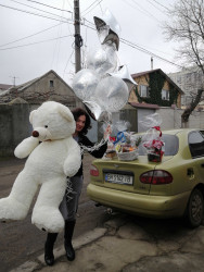 Доставка по Украине - Гелиевые воздушные шары "Впечатление"