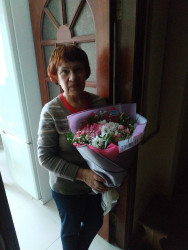Букет із хризантем і троянд "Бажання" - замовити в ProFlowers.ua