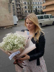 Delivery in Ukraine -  Bouquet of gypsophila "Air"