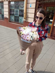Букет цветов "Нежное сияние" - заказать в ProFlowers.ua