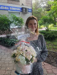 Delivery in Ukraine - A box of peonies "My incredible"!