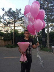Buy with delivery -  Mix of balloons "For beloved"