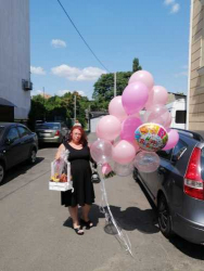 Order with delivery -  Mix of balloons "For beloved"