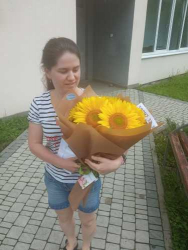 Доставка по Украине - Букет цветов "Солнце!"