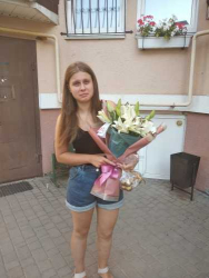Букет из белых лилий "Романтика" - быстрая доставка от ProFlowers.ua